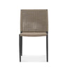 Outdoor Aluminum Rope Side Chair Asteroid- Wee