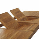 Switch extensions in the middle and in motion to close under the table 
 2 image
