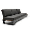 Outdoor Cast Aluminum Teak Lounge Set – Sanya