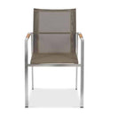Switch Stainless Steel Sling Outdoor Stacking Chair – Alzette 3 image