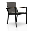 9 Pc Aluminum Outdoor Dining Set  Raven table Summit stacking Arm chair