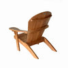back view Adirondack chair