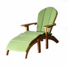 teak adirondack chair with cushion