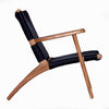 Scandinavian chair 25 teak wicker