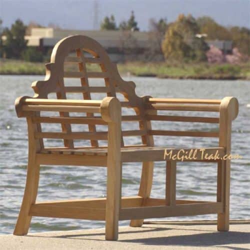 5 feet Teak Wood Garden Bench – Lutyens