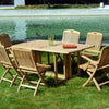 Teak Patio Outdoor Folding Arm Chair New York