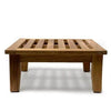 Teak Outdoor Lounge Ottoman  Bali