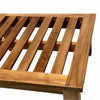 Teak Outdoor Lounge Ottoman  Bali