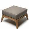 Teak Outdoor Lounge Ottoman  Olga