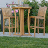 Teak-outdoor-Bar-dining-set-Olympus-Titan Side