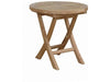 Teak Garden End Table  Sirus Round Side Table