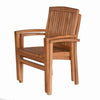 11 pc Teak Outdoor Dining Table Set  Titan Table & Tenafly Stacking Chair