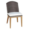 7 Pc Mid Century Modern Outdoor Teak Dining Set  Lara  Grace side