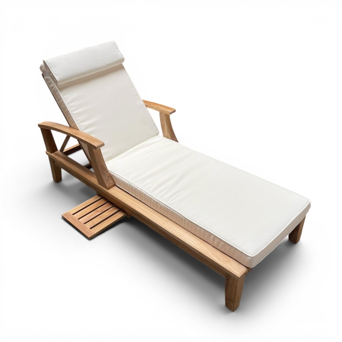 Teak Outdoor Sun Chaise Lounger – Bali