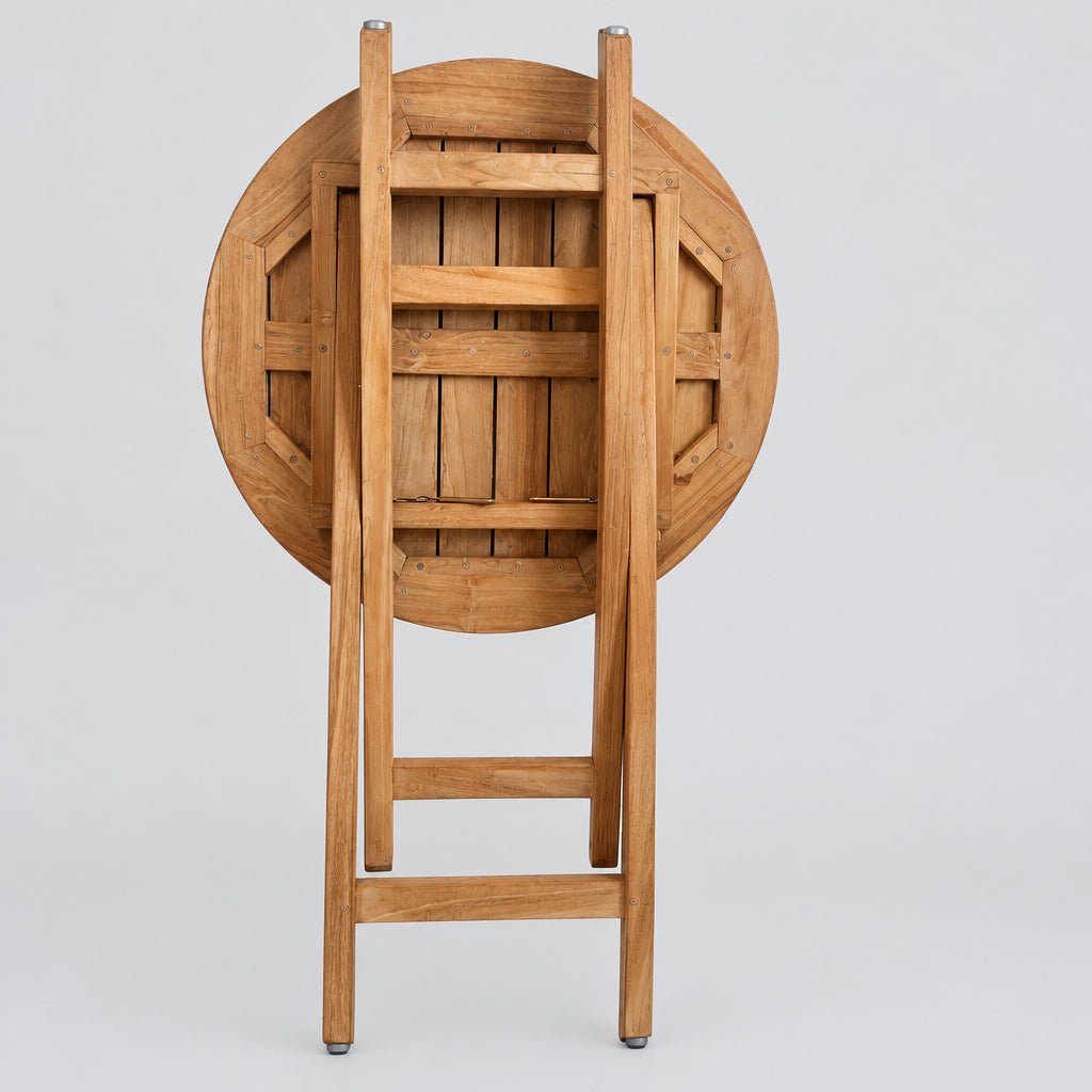 Outdoor Teak Folding Bistro Table- Cairns