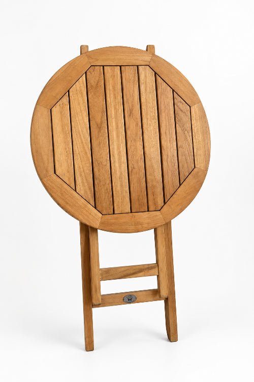 Outdoor Teak Folding Bistro Table- Cairns