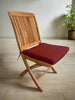 teak folding chair cushion