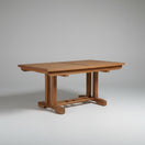 Switch Double Extension teak table with extensions closed 2 image