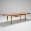 Mid century Scandinavian Teak wood table that can be extended to 10 foot. Ideal for residential to host large party
