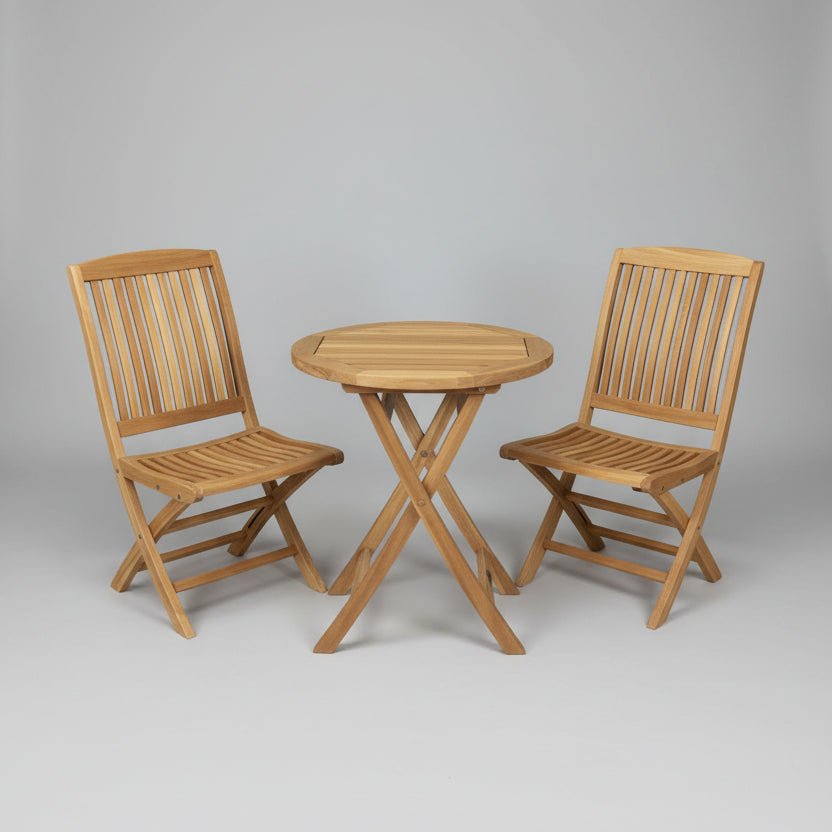 3pc Bistro Outdoor Folding Dining Set  Cairns and Blaze