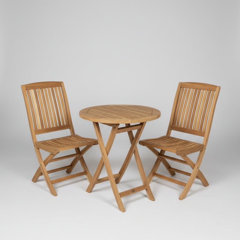 3pc Bistro Outdoor Folding Dining Set  Cairns and Blaze