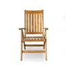 Teak Folding Reclining Chair Viro
