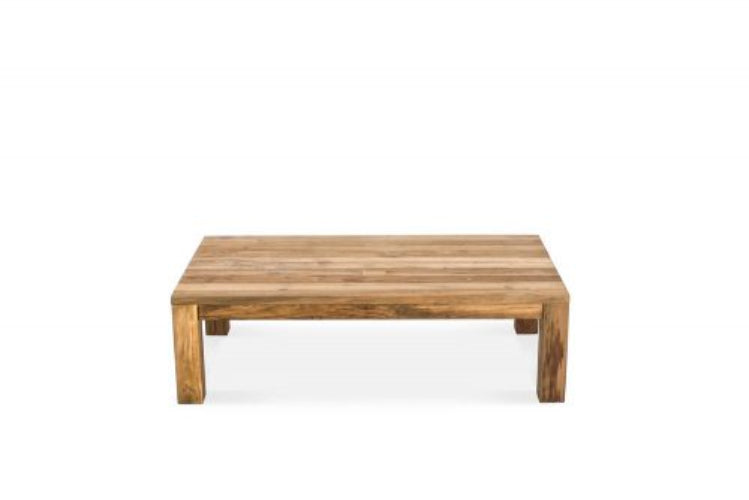Recycled Teak Modern Coffee Table – Vinegard