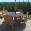 48 inches Teak Outdoor Round Table  Tigris