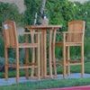 Teak Outdoor Patio Bar Arm Chair – Zaire