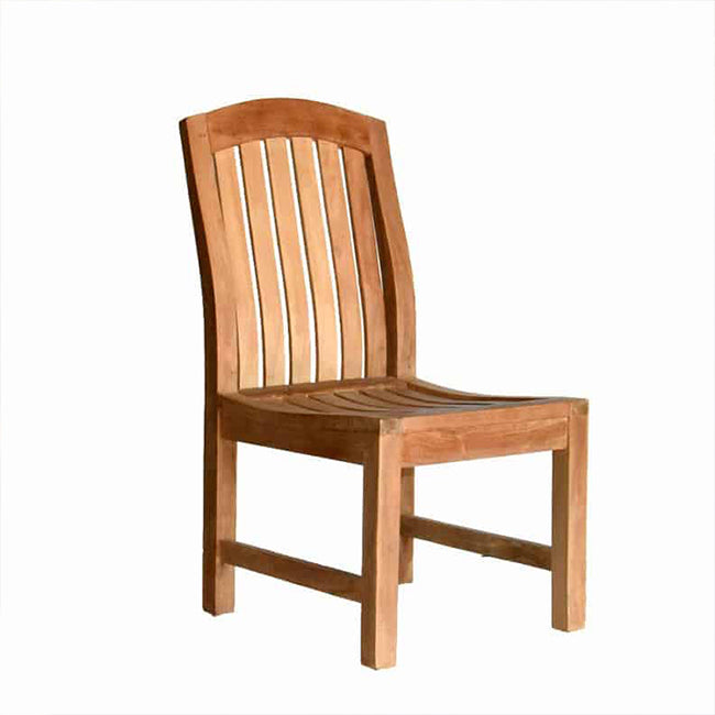 7 Pc Teak Patio Dining Table Set  Aegean Rectangle Zaire Chairs