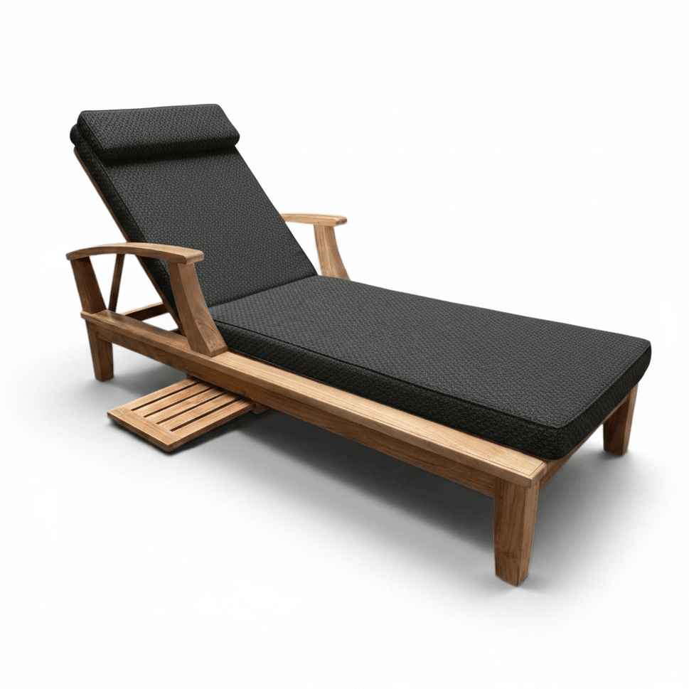Teak Outdoor Sun Chaise Lounger – Bali
