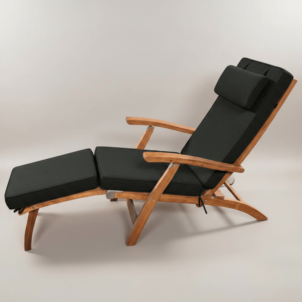 Teak Folding Steamer Chair – Vero