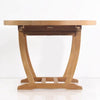 Teak Outdoor 7 feet Oval Double Extension Dining Table -Aegean