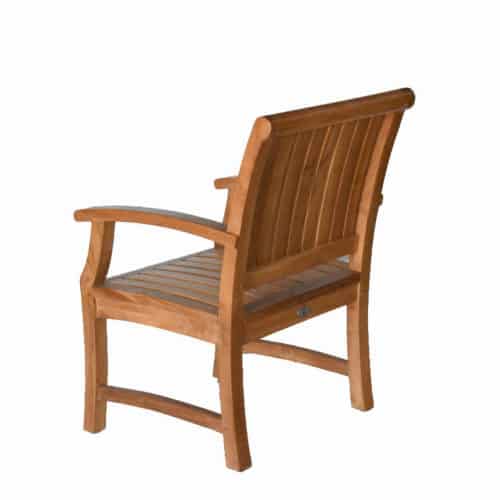 Commercial grade teak chair