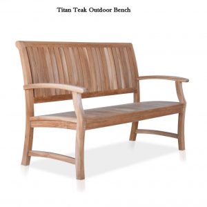 Titan teak Garden bench