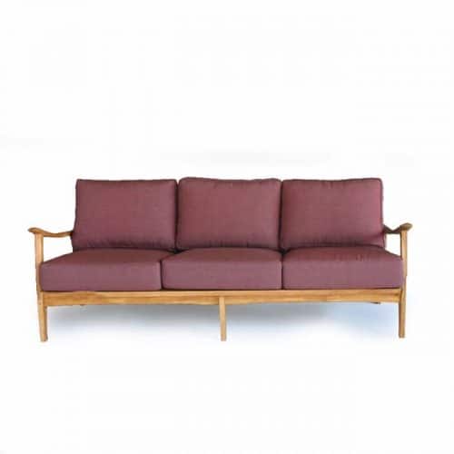 Teak Deep Seat Scandinavian sofa