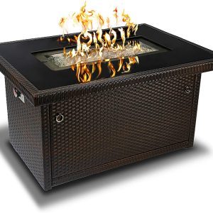 Outdoor-fire-pit-glass-top